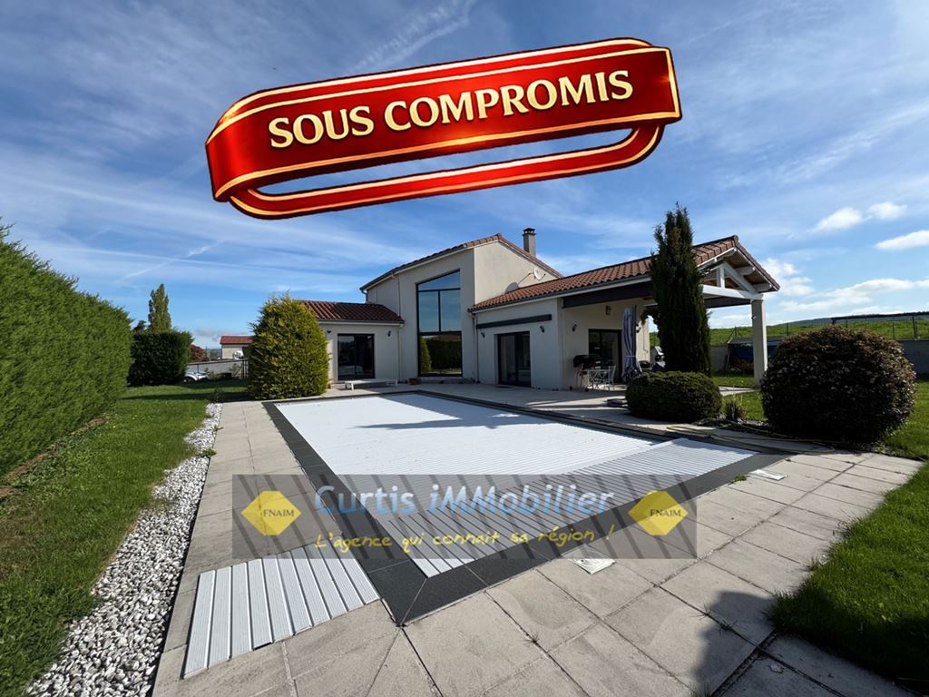 Maison Contemporaine MONISTROL SUR LOIRE 478000€ CURTIS IMMOBILIER